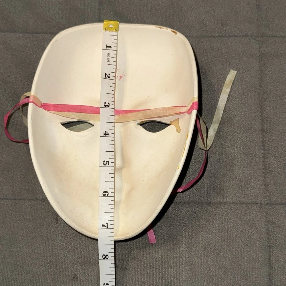 Vintage Decorative Ceramic Masquerade Mask‎ Mardi Gras New Orleans Wall Hanging